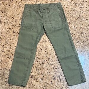 AG Adriano Goldschmied Green Capris